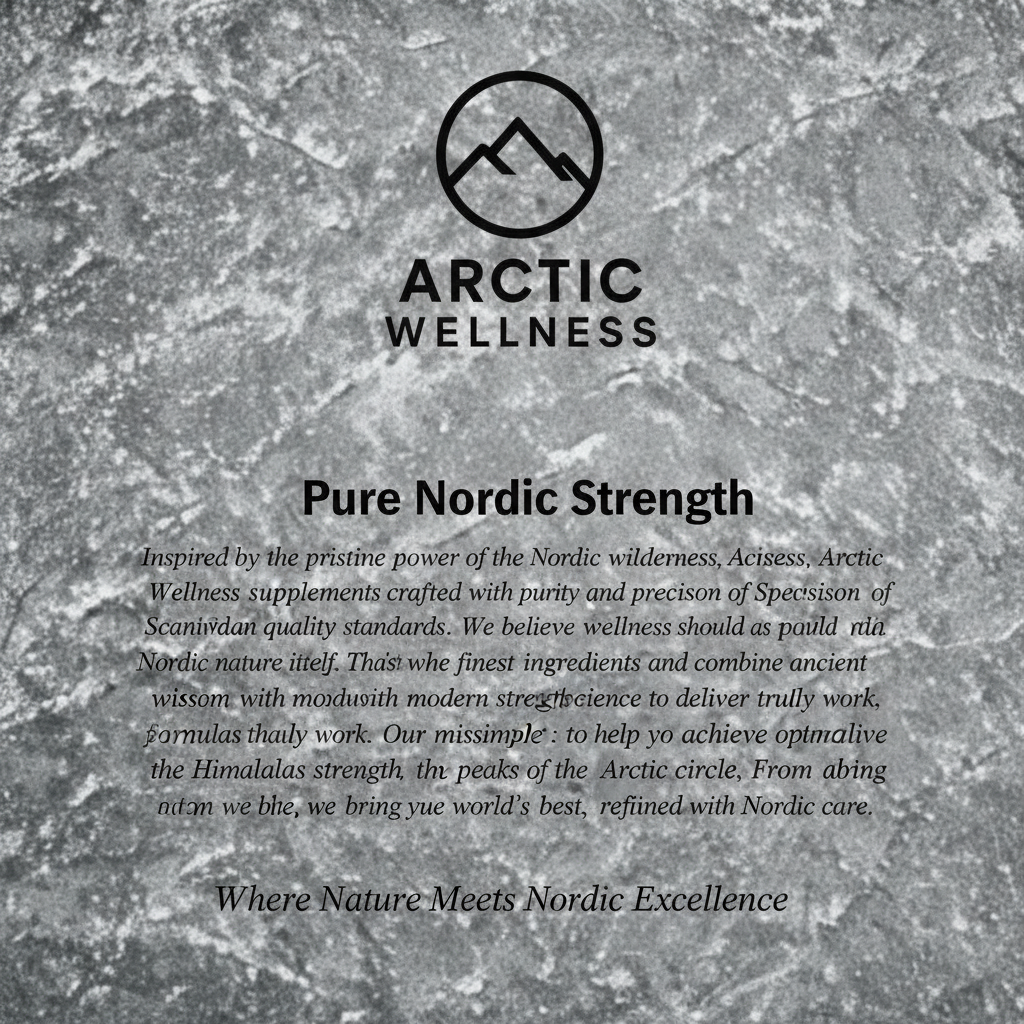 Arctic Wellness Brand Story