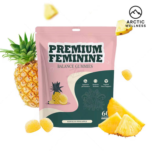 Nordic Feminine Balance Gummies - Hawaiian Pineapple