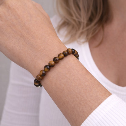 Tigeröga Armband - Handgjort i Sverige