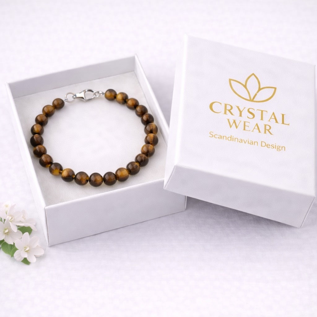 Tigeröga Armband - Handgjort i Sverige