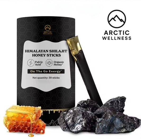 Himalayan Shilajit Honey Sticks – Arctic Purity Meets Ancient Wellness