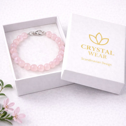 Rosenkvarts Armband - Handgjort i Sverige