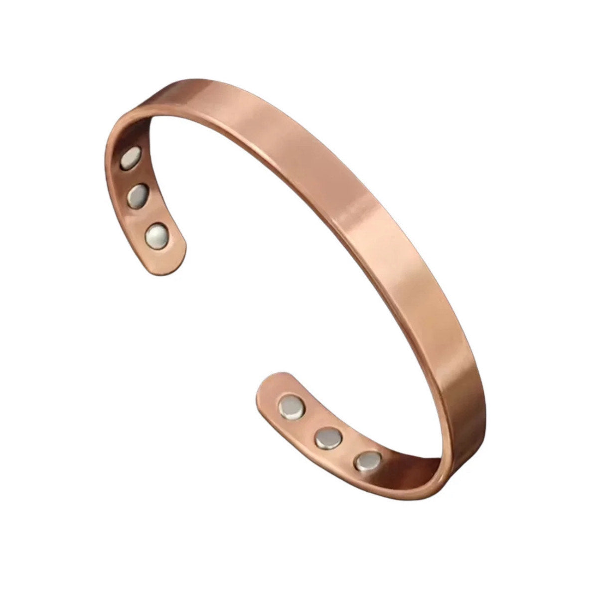 Magnetic Copper Bangle Bracelet