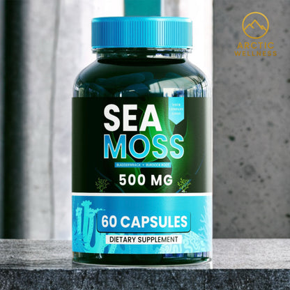 Arctic Sea Moss - Organic Bladderwrack & Burdock Root