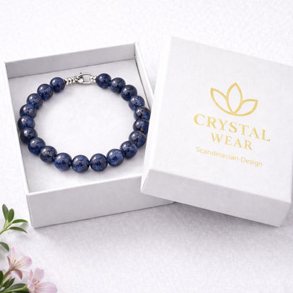 Lapis Lazuli Armband - Handgjort i Sverige