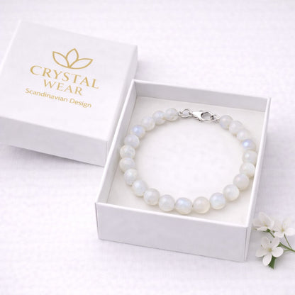 Månsten Armband - Handgjort i Sverige