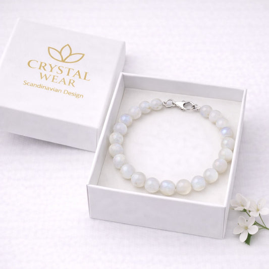 Månsten Armband - Handgjort i Sverige