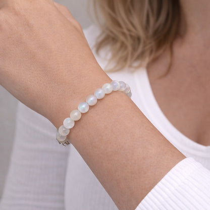 Månsten Armband - Handgjort i Sverige