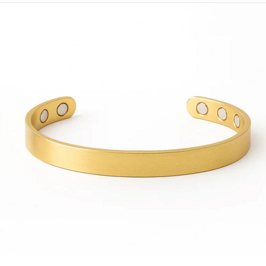 Magnetic copper bracelet/Gold