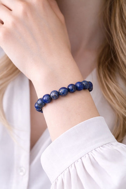 Lapis Lazuli Armband - Handgjort i Sverige