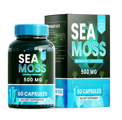 Arctic Sea Moss - Organic Bladderwrack & Burdock Root