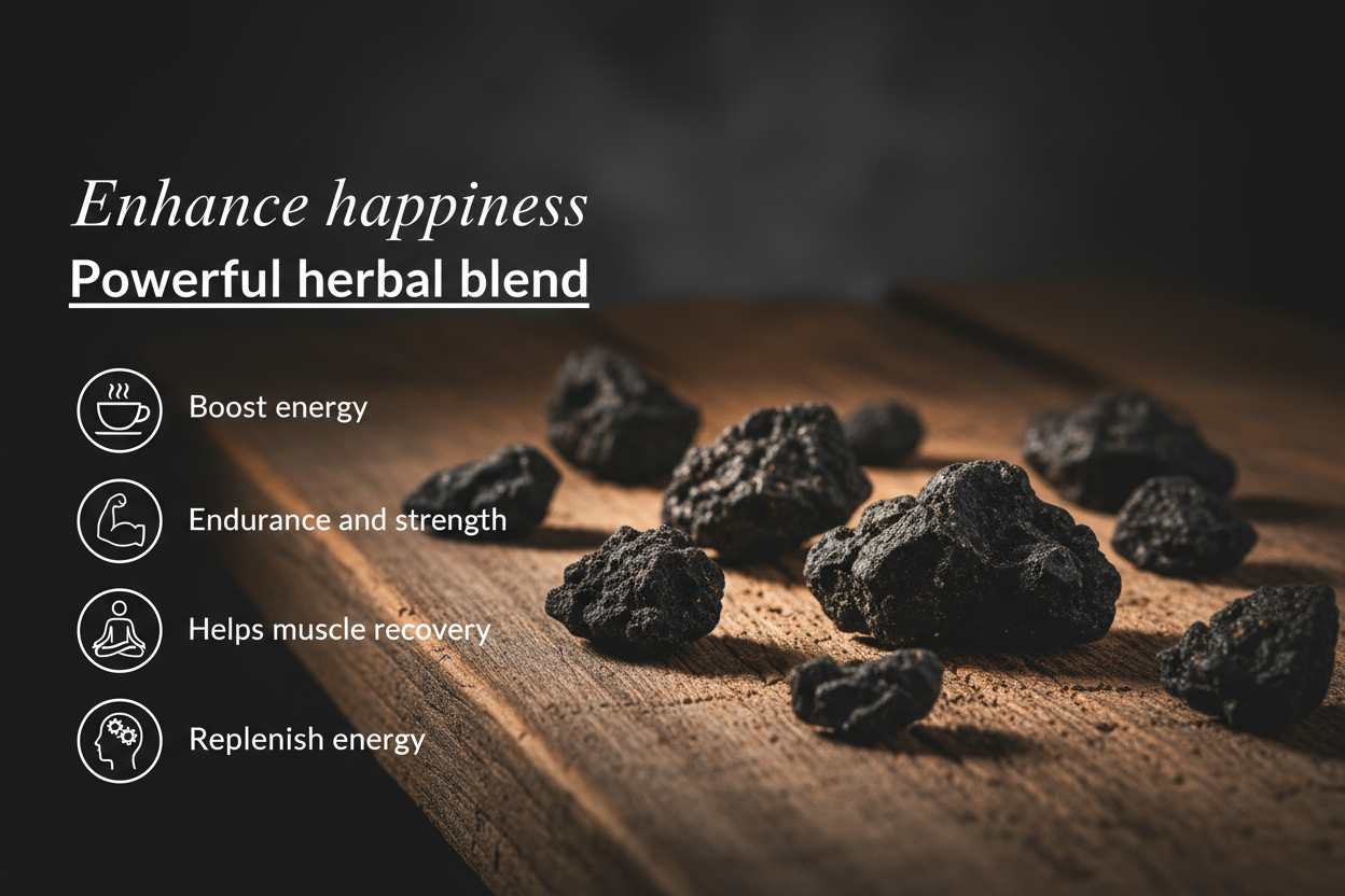 Himalayan Shilajit with benefits
